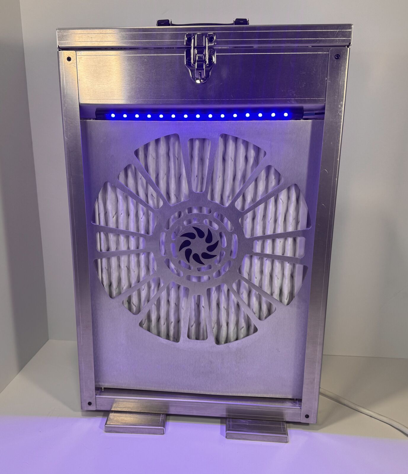 Dust Box with blue LED on