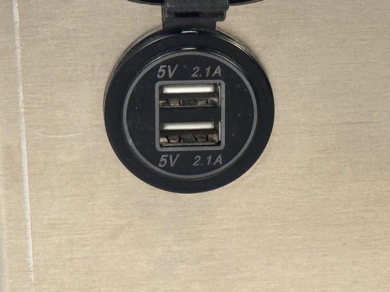 Dual USB charging ports